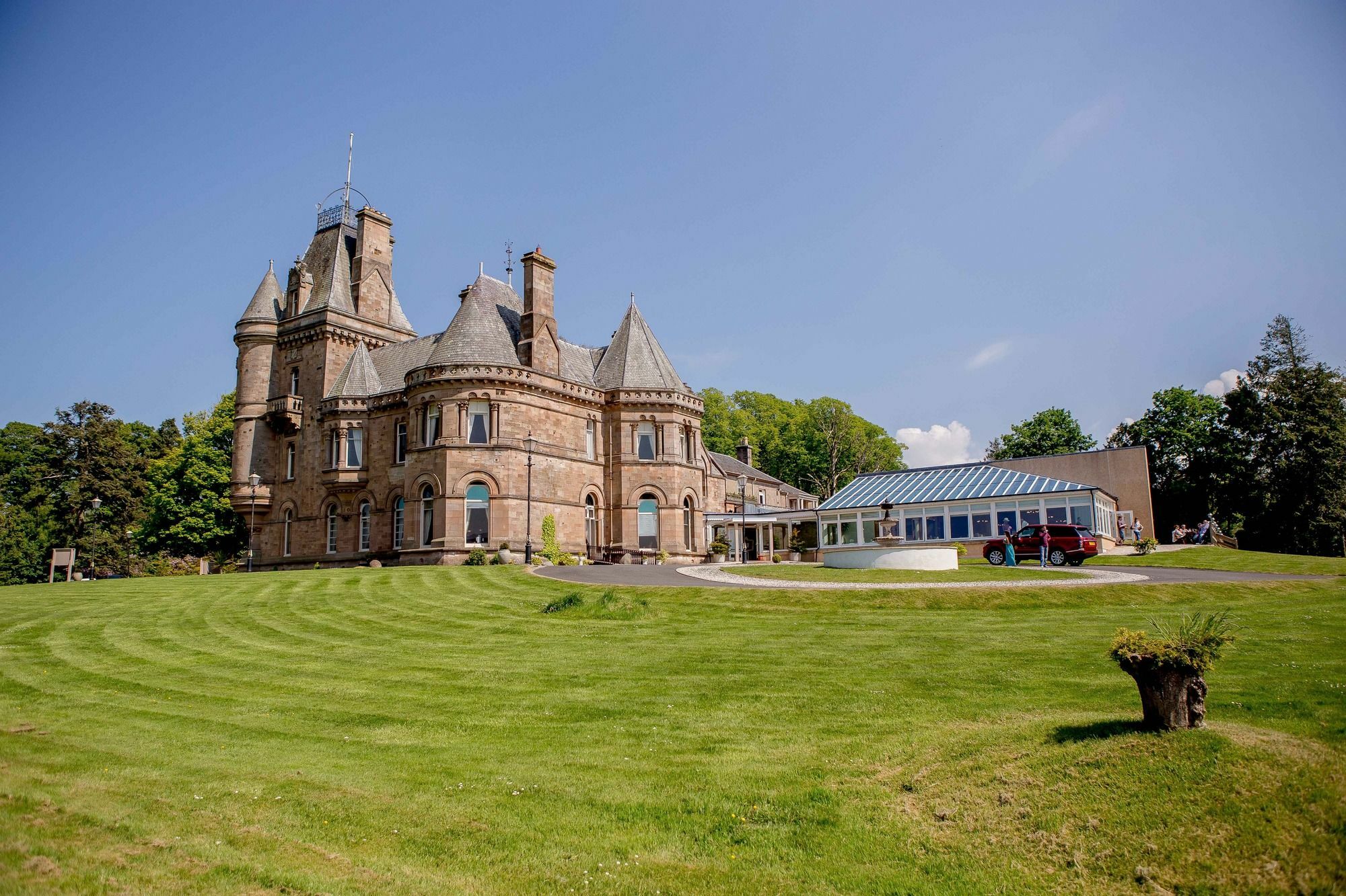 Gasthaus Cornhill Castle Biggar Exterior foto