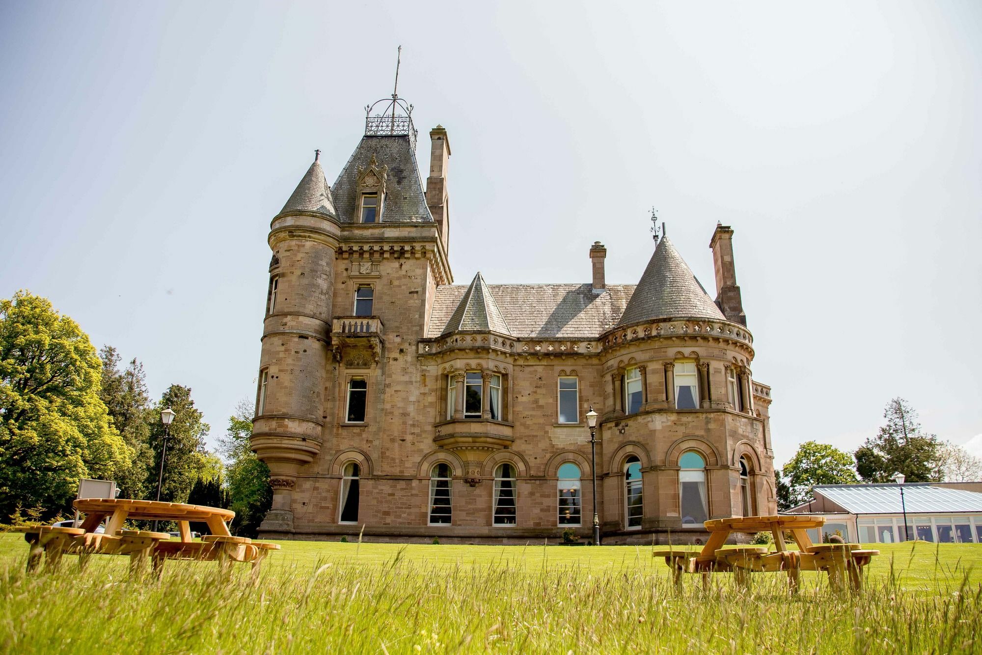 Gasthaus Cornhill Castle Biggar Exterior foto